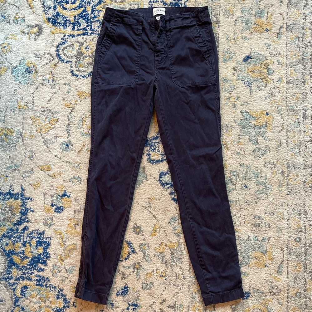 J.crew size 26 navy stretch pants